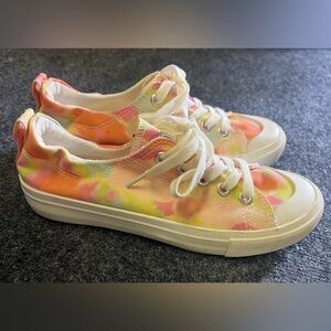 Jenn Ardor Colorful Tie-Dye Canvas Women’s Sneakers Sz 7.5